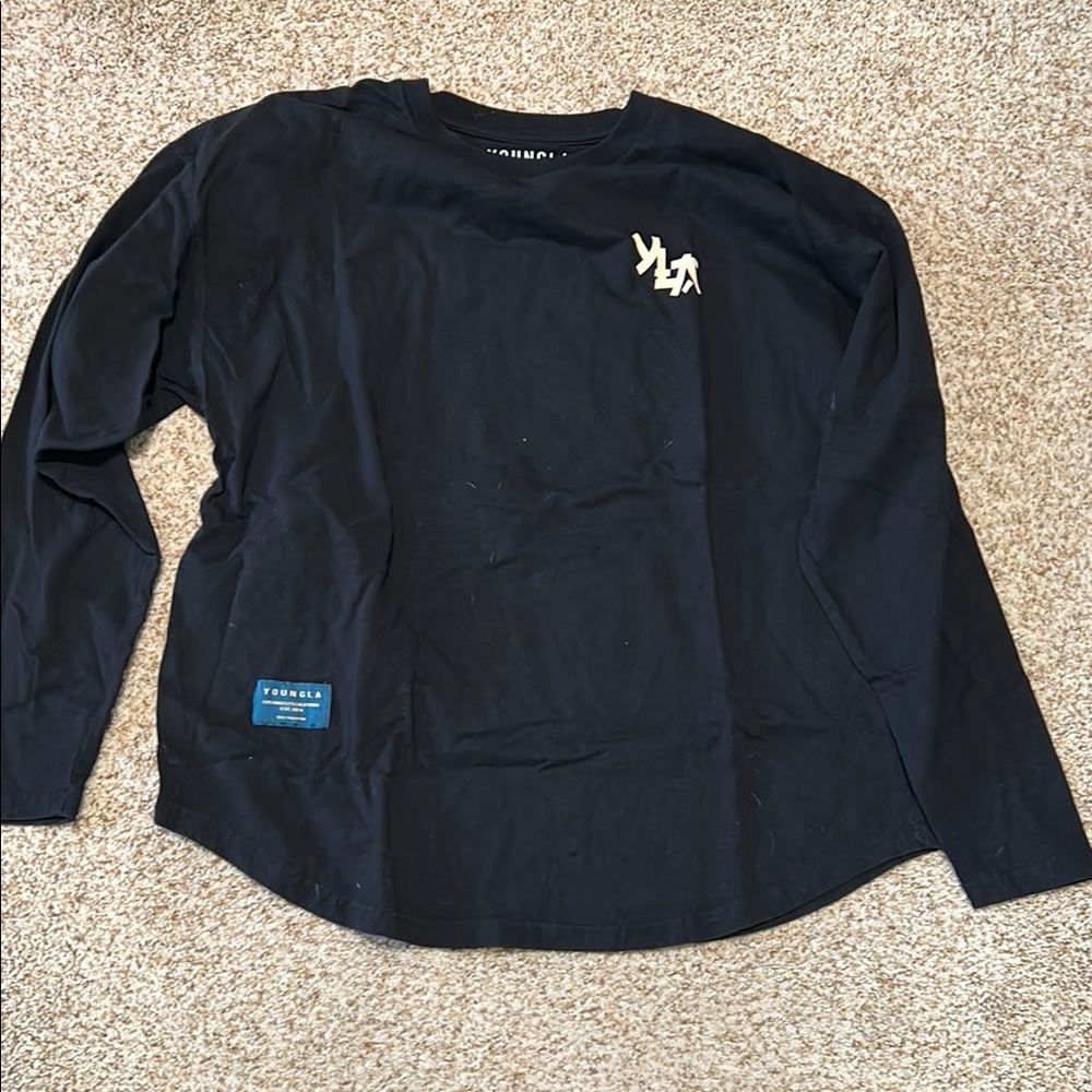 YoungLA Black Long Sleeve Shirt